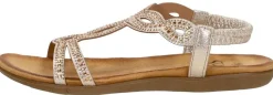 Sub55 Sandalen Plat Goudkleur Hot