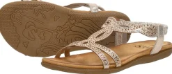 Sub55 Sandalen Plat Goudkleur Hot