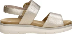 Remonte Sandalen Plat Goudkleur Online