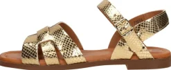 Red Rag Sandalen Plat Goudkleur Hot