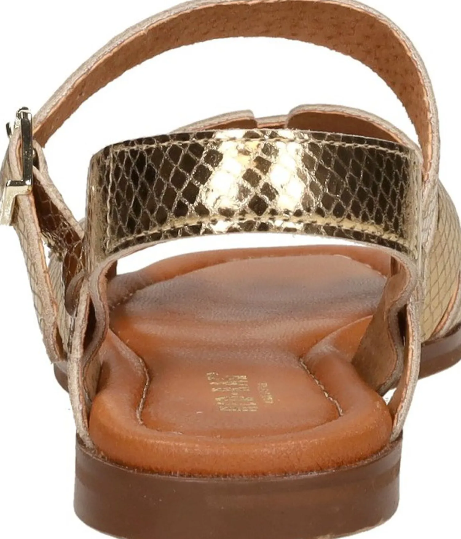 Red Rag Sandalen Plat Goudkleur Hot