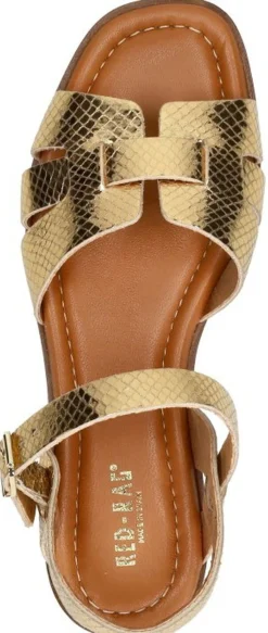 Red Rag Sandalen Plat Goudkleur Hot