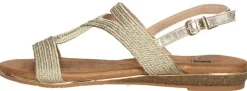 Sub55 Sandalen Plat Taupe Fashion