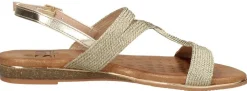 Sub55 Sandalen Plat Taupe Fashion