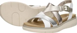 Remonte Sandalen Plat Wit Hot