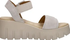 Tamaris Sandalen Plat Taupe Best