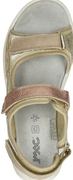 Imac Sandalen Plat Goudkleur Clearance