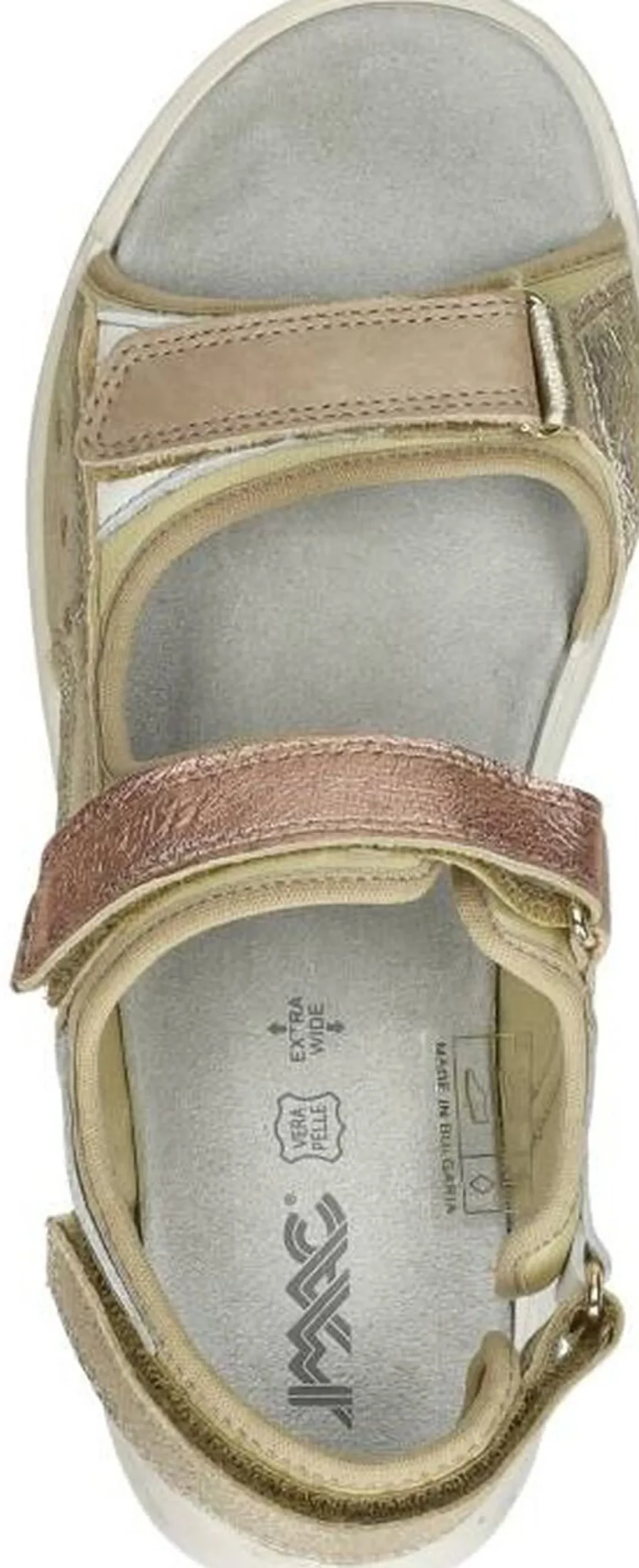 Imac Sandalen Plat Goudkleur Clearance