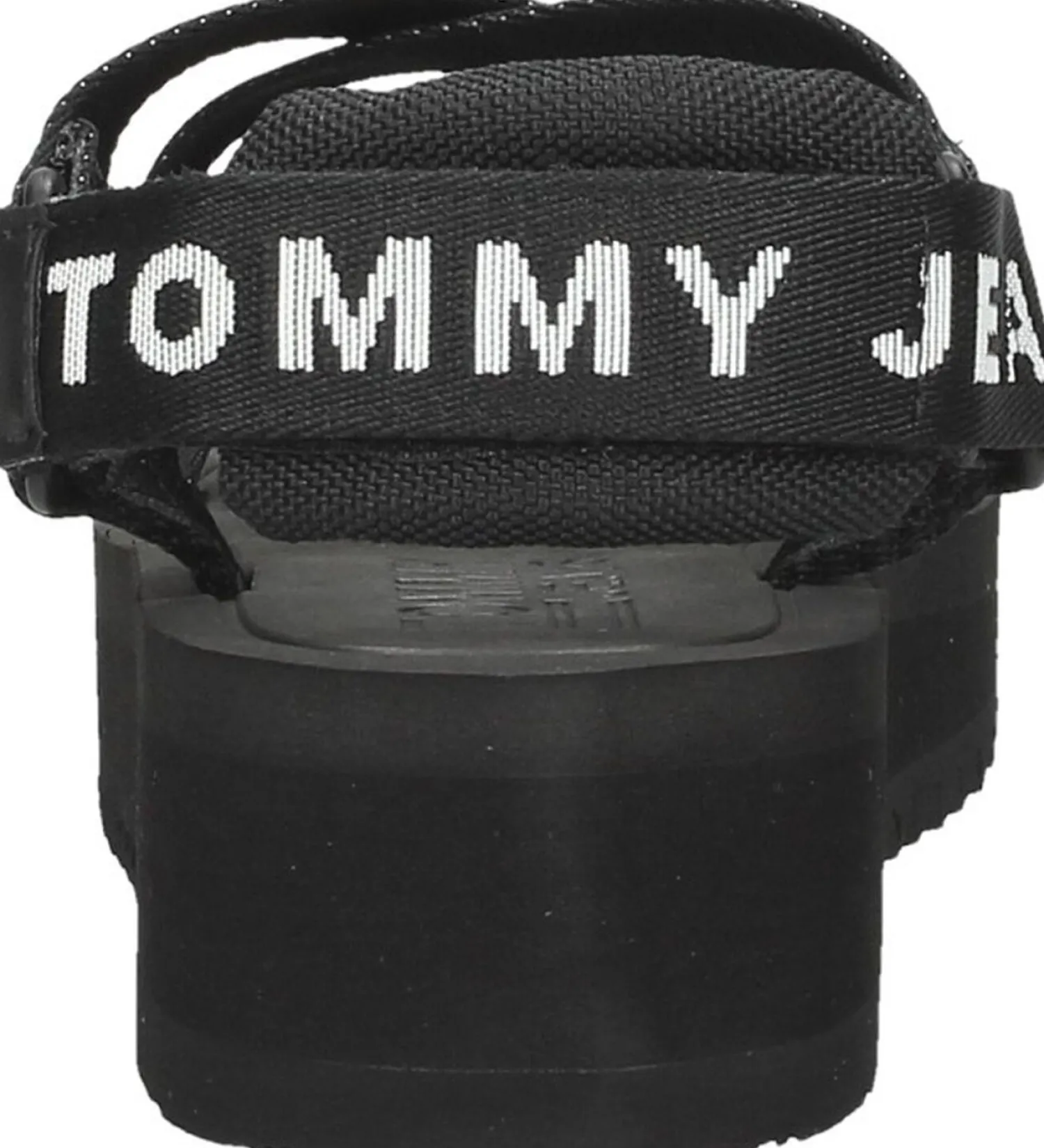 Tommy Hilfiger Sandalen Plat Zwart Online