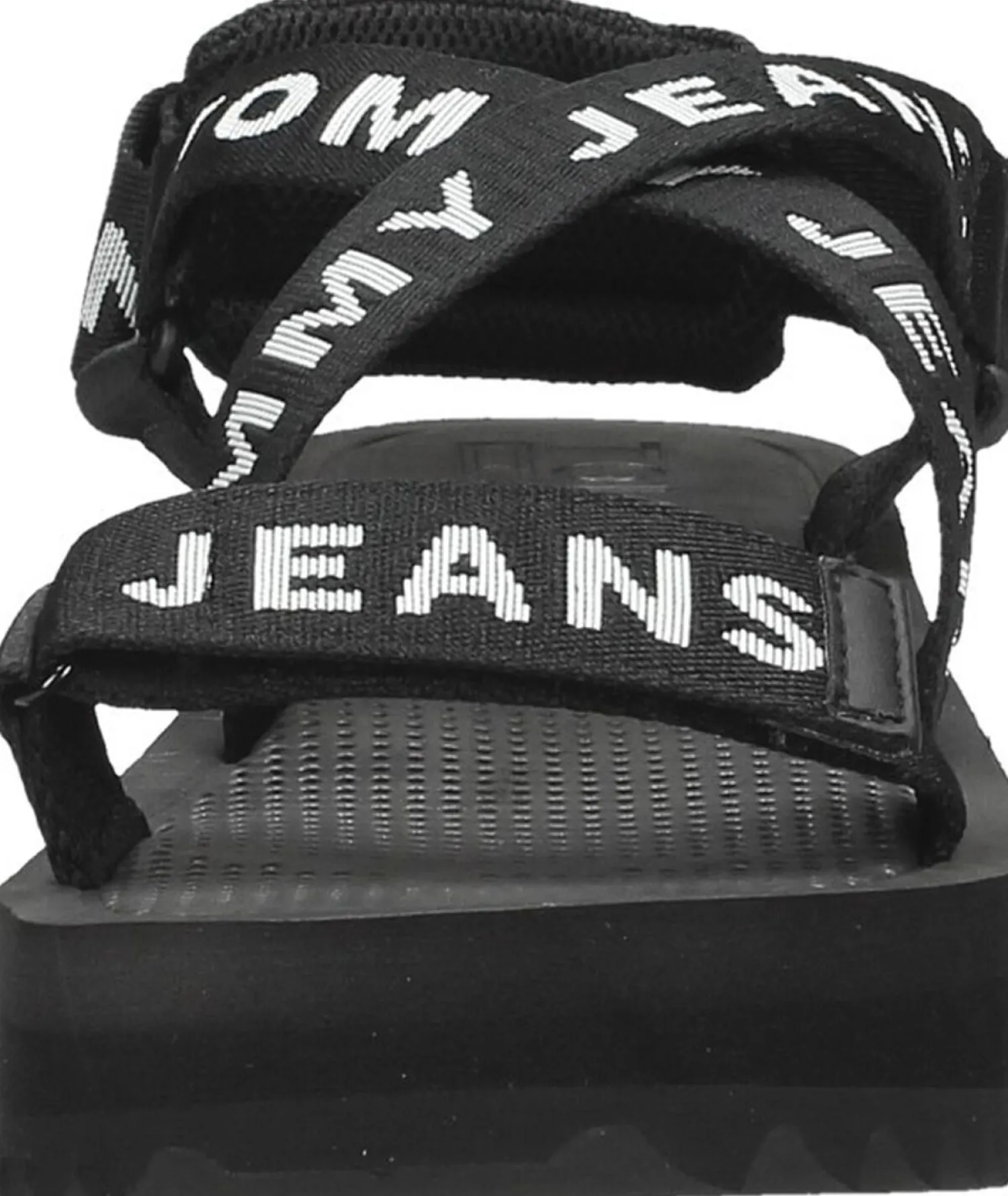 Tommy Hilfiger Sandalen Plat Zwart Online