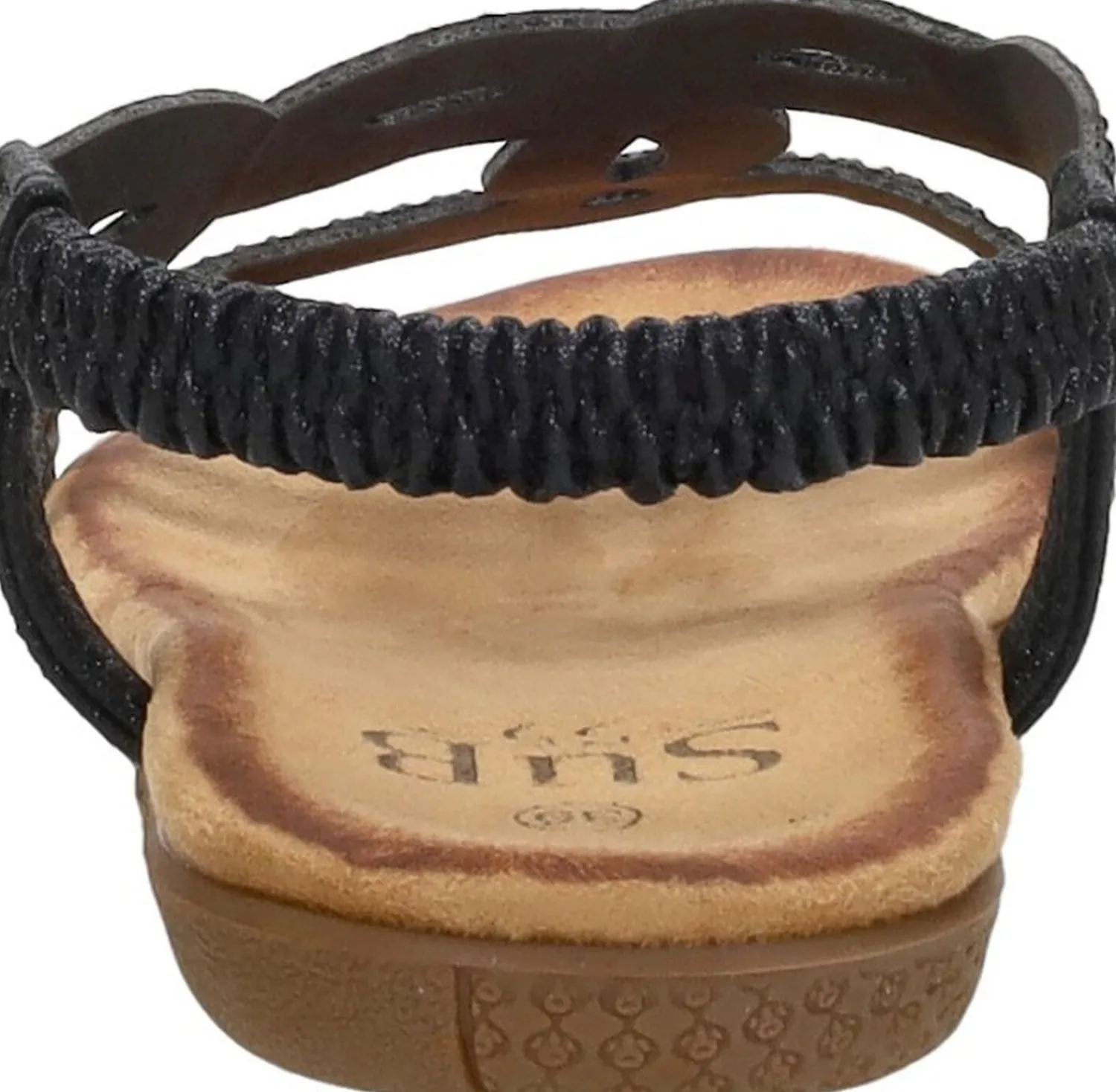 Sub55 Sandalen Plat Zwart Online