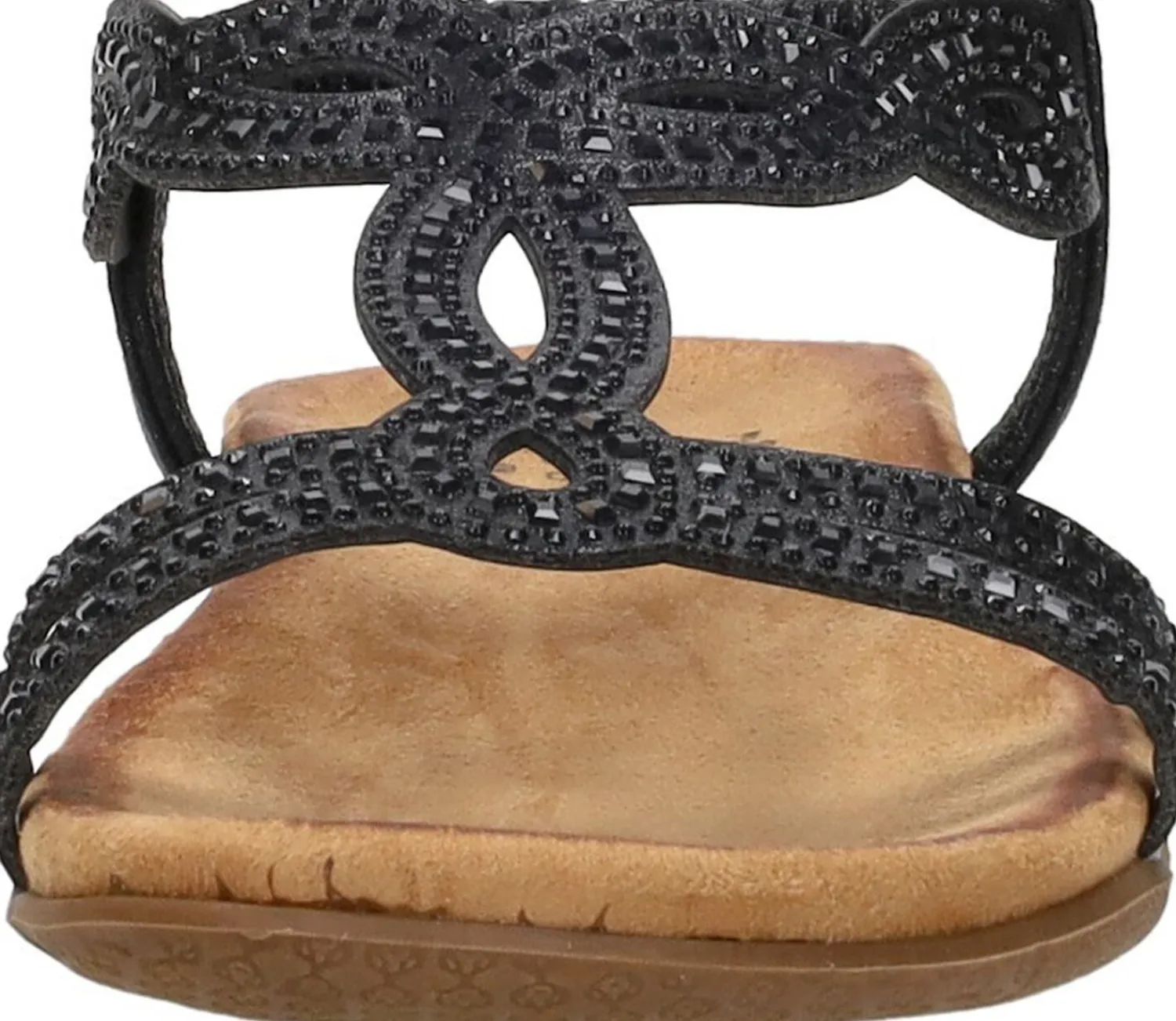 Sub55 Sandalen Plat Zwart Online