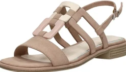 Marco Tozzi Sandalen Plat Beige Hot