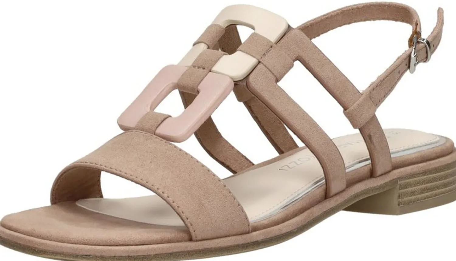 Marco Tozzi Sandalen Plat Beige Hot