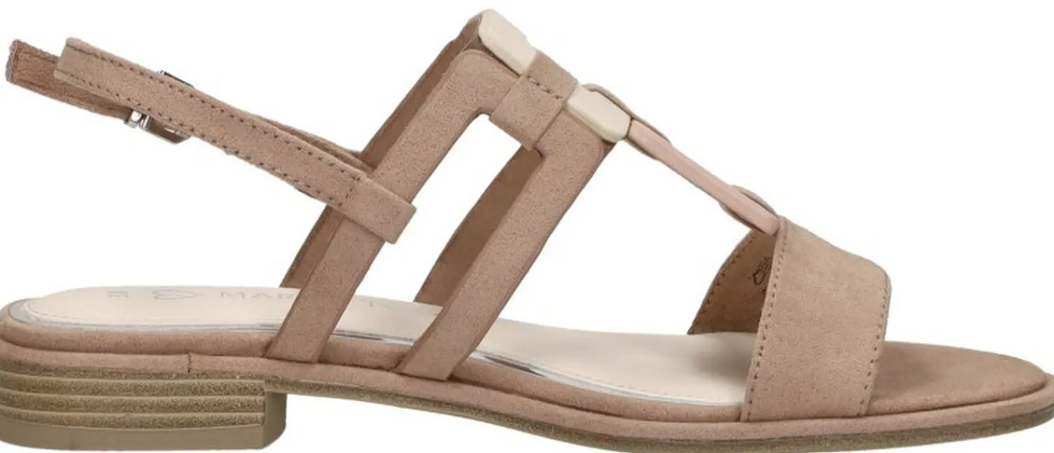 Marco Tozzi Sandalen Plat Beige Hot