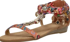 Sub55 Sandalen Plat Cognac Sale