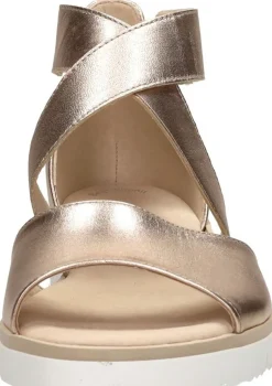 Gabor Sandalen Plat Goudkleur Clearance