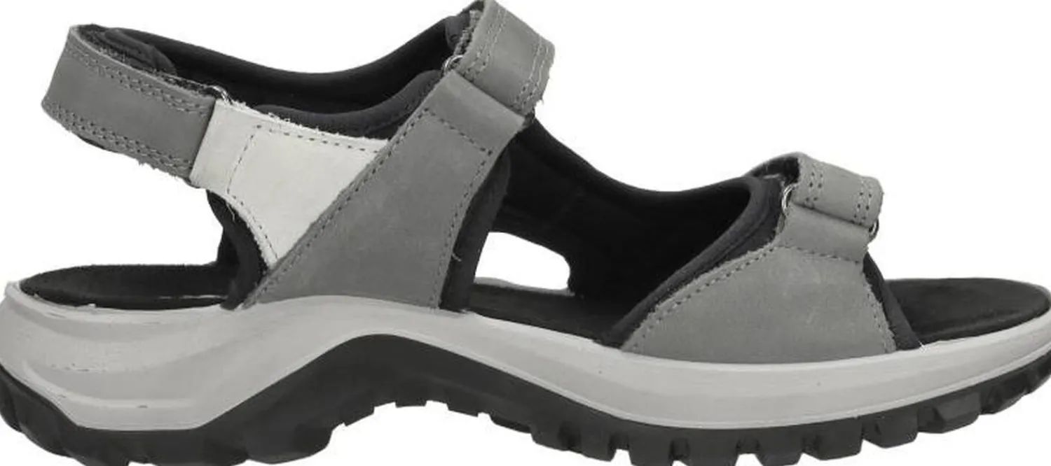 Imac Sandalen Plat Grijs Online