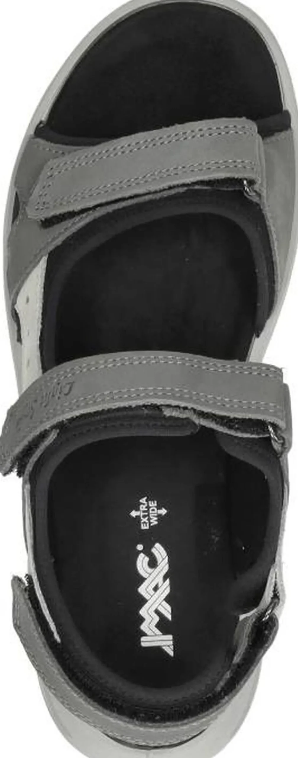 Imac Sandalen Plat Grijs Online