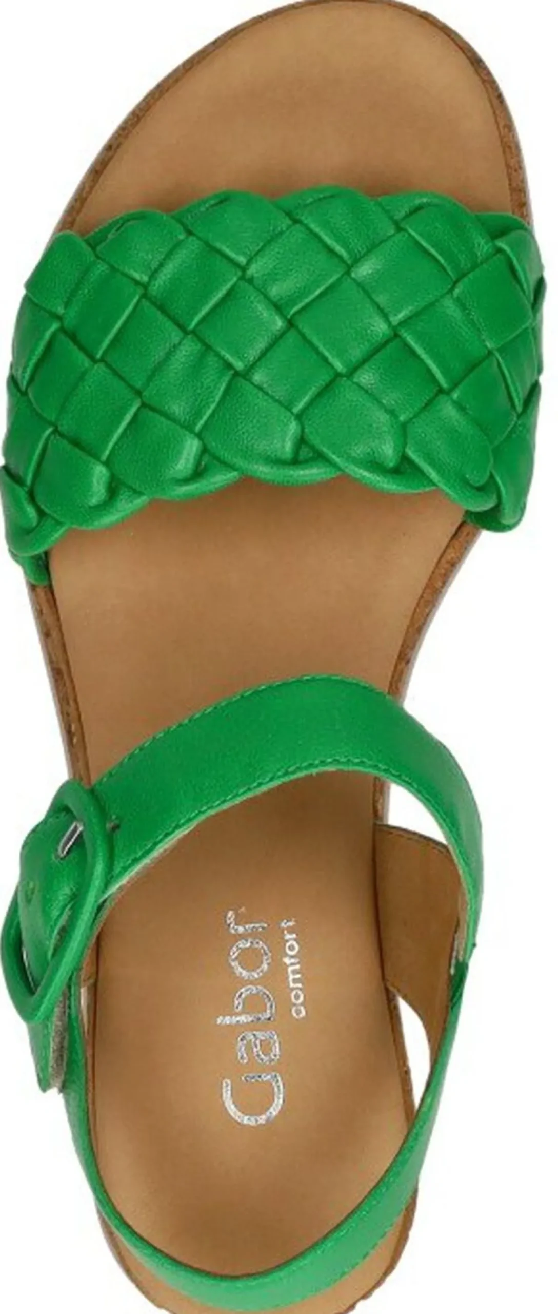 Gabor Sandalen Plat Groen Hot