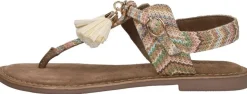 Lazamani Sandalen Plat Beige Discount