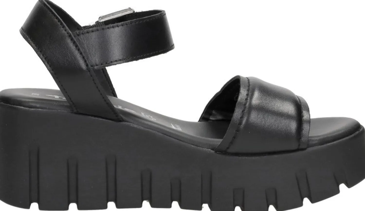 Tamaris Sandalen Plat Zwart Sale