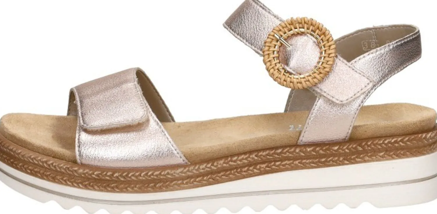 Remonte Sandalen Plat Rosé-goud Best