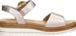 Remonte Sandalen Plat Rosé-goud Best
