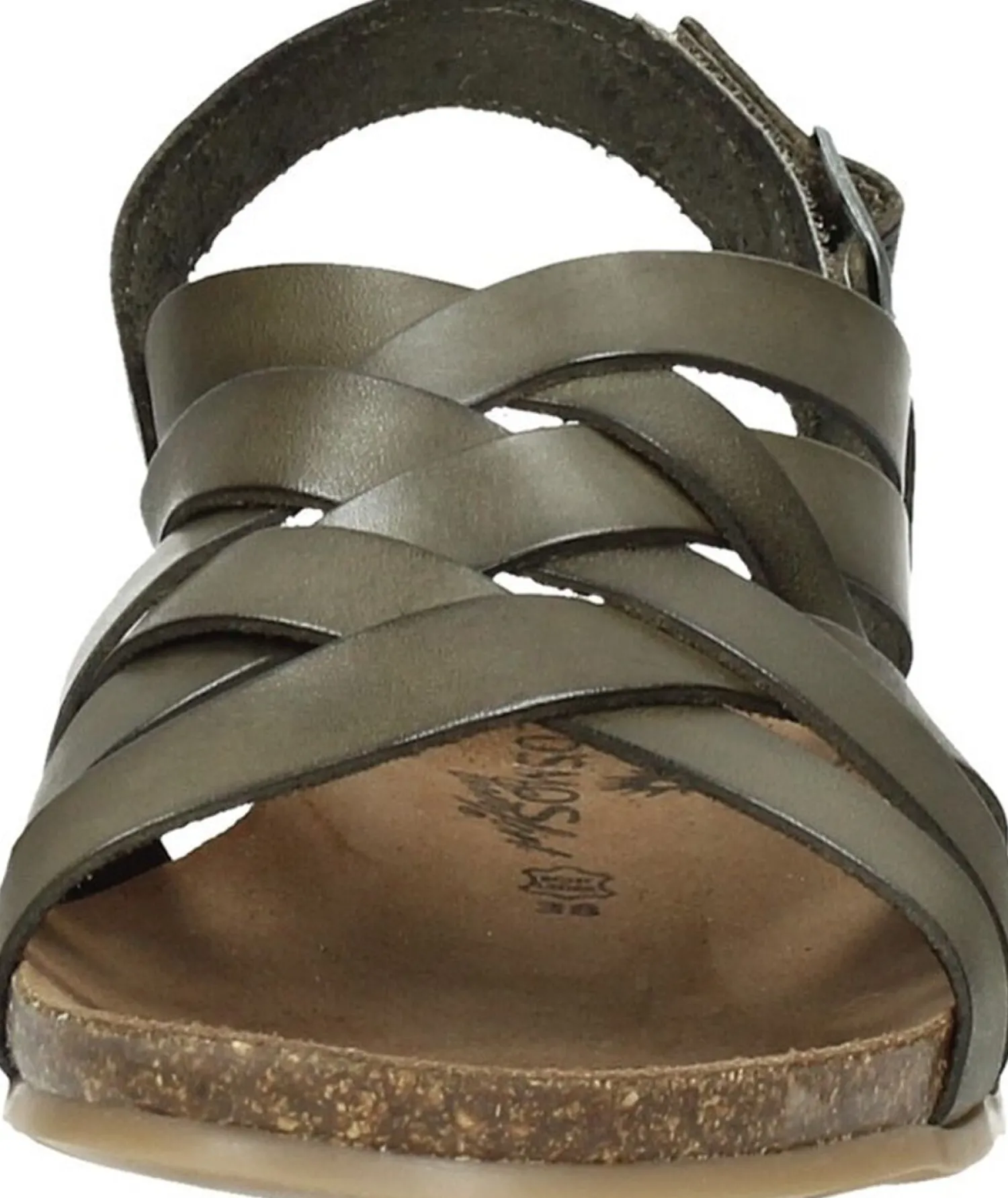 Cosmos Sandalen Plat Groen Clearance