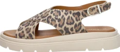 Tamaris Sandalen Plat Beige Hot