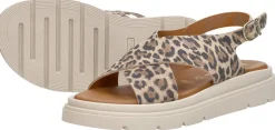 Tamaris Sandalen Plat Beige Hot