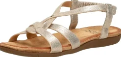 Sub55 Sandalen Plat Goudkleur New