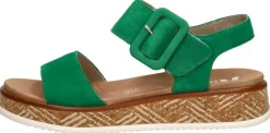 Rieker Sandalen Plat Groen Hot
