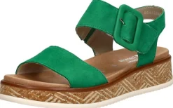 Rieker Sandalen Plat Groen Hot