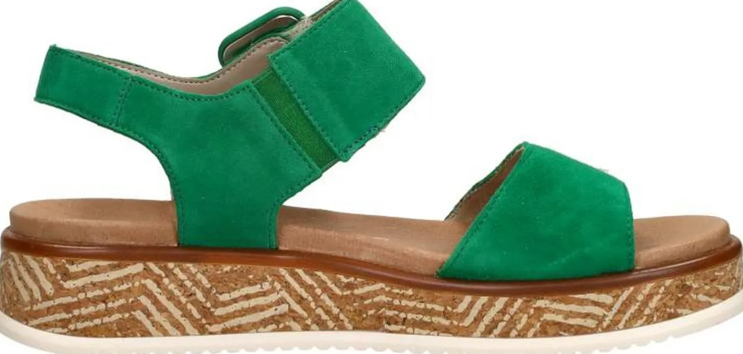 Rieker Sandalen Plat Groen Hot