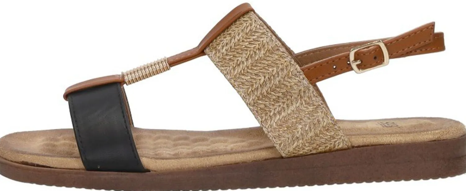 Sub55 Sandalen Plat Zwart New