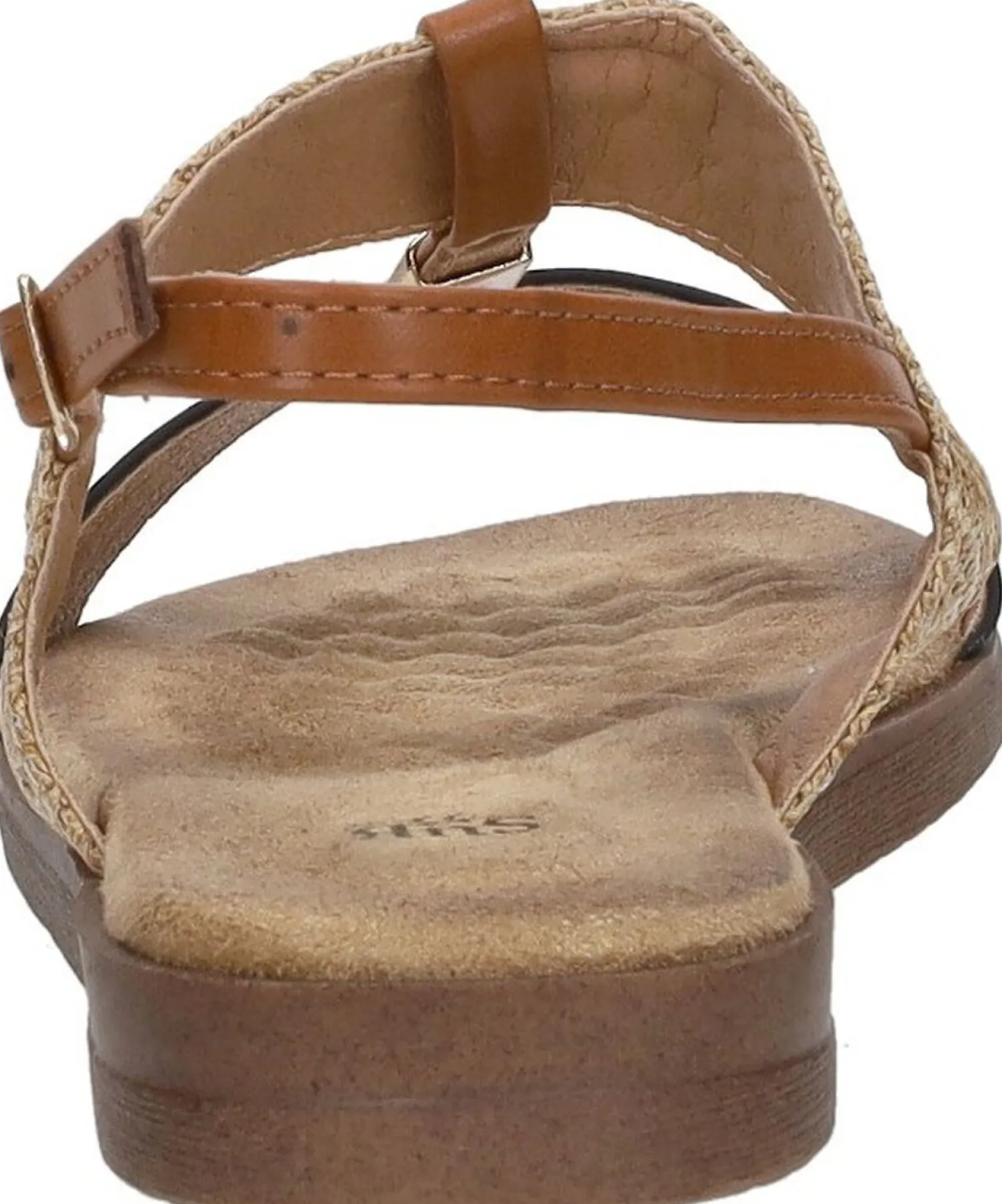 Sub55 Sandalen Plat Zwart New