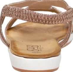 Sub55 Sandalen Plat Champagne Clearance