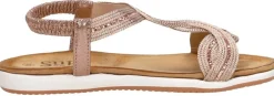 Sub55 Sandalen Plat Champagne Clearance
