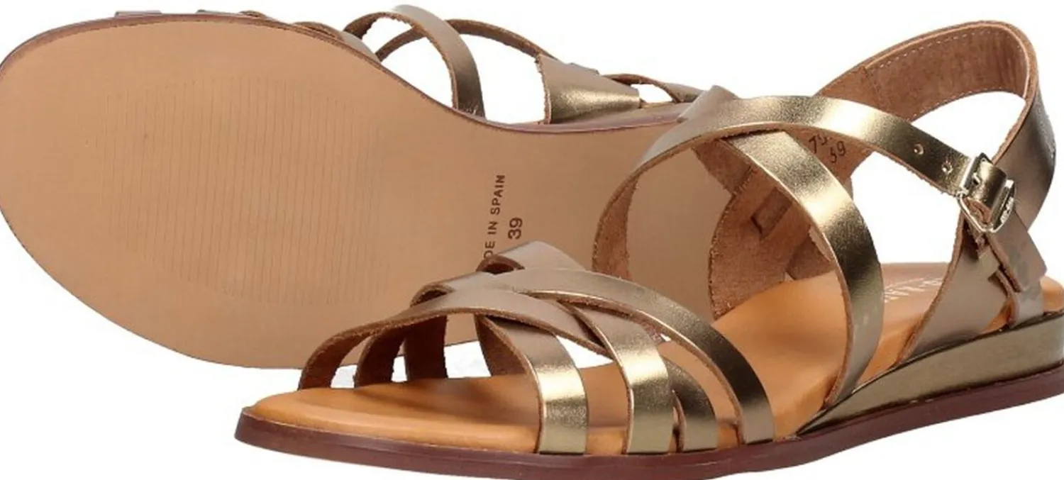Red Rag Sandalen Plat Brons Discount