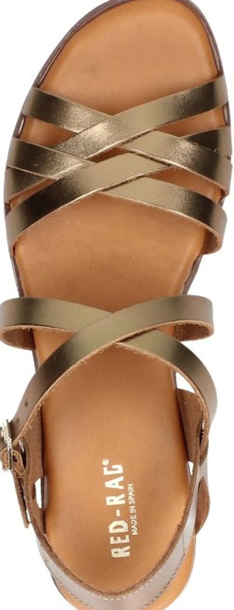 Red Rag Sandalen Plat Brons Discount