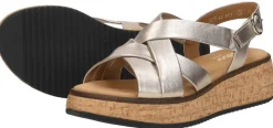 Gabor Sandalen Plat Goudkleur Hot