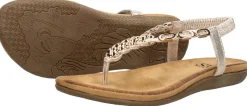 Sub55 Sandalen Plat Goudkleur New