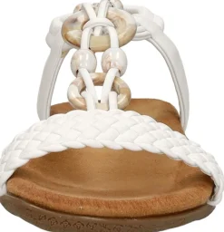 Sub55 Sandalen Plat Wit Best