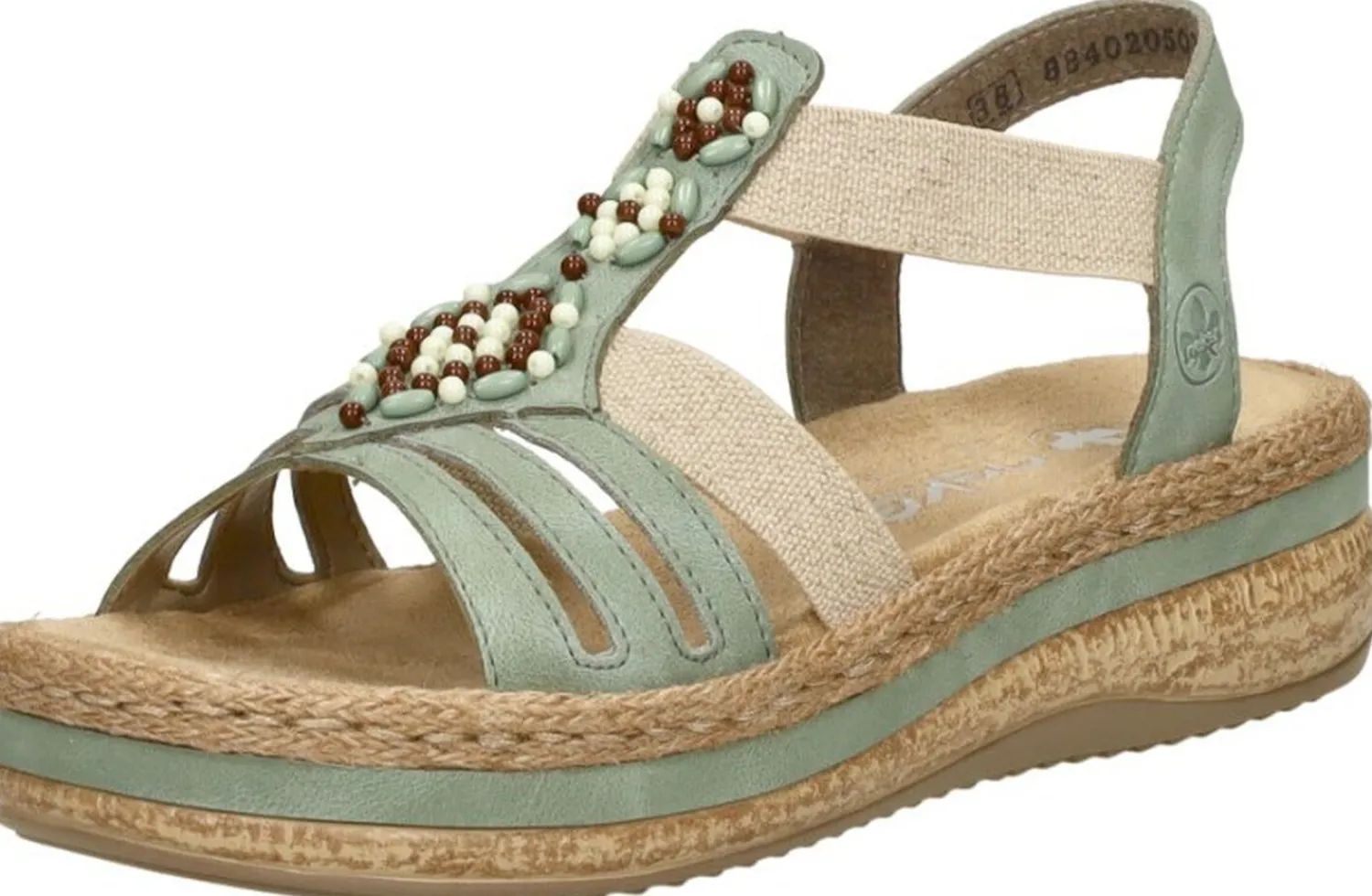 Rieker Sandalen Plat Mint Hot
