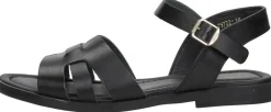 Red Rag Sandalen Plat Zwart Fashion