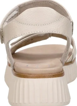 Tamaris Comfort Sandalen Plat Gebroken wit Clearance