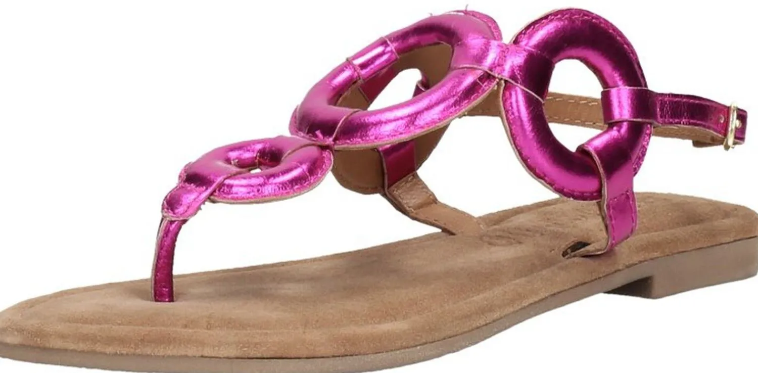 Lazamani Sandalen Plat Fuchsia Hot