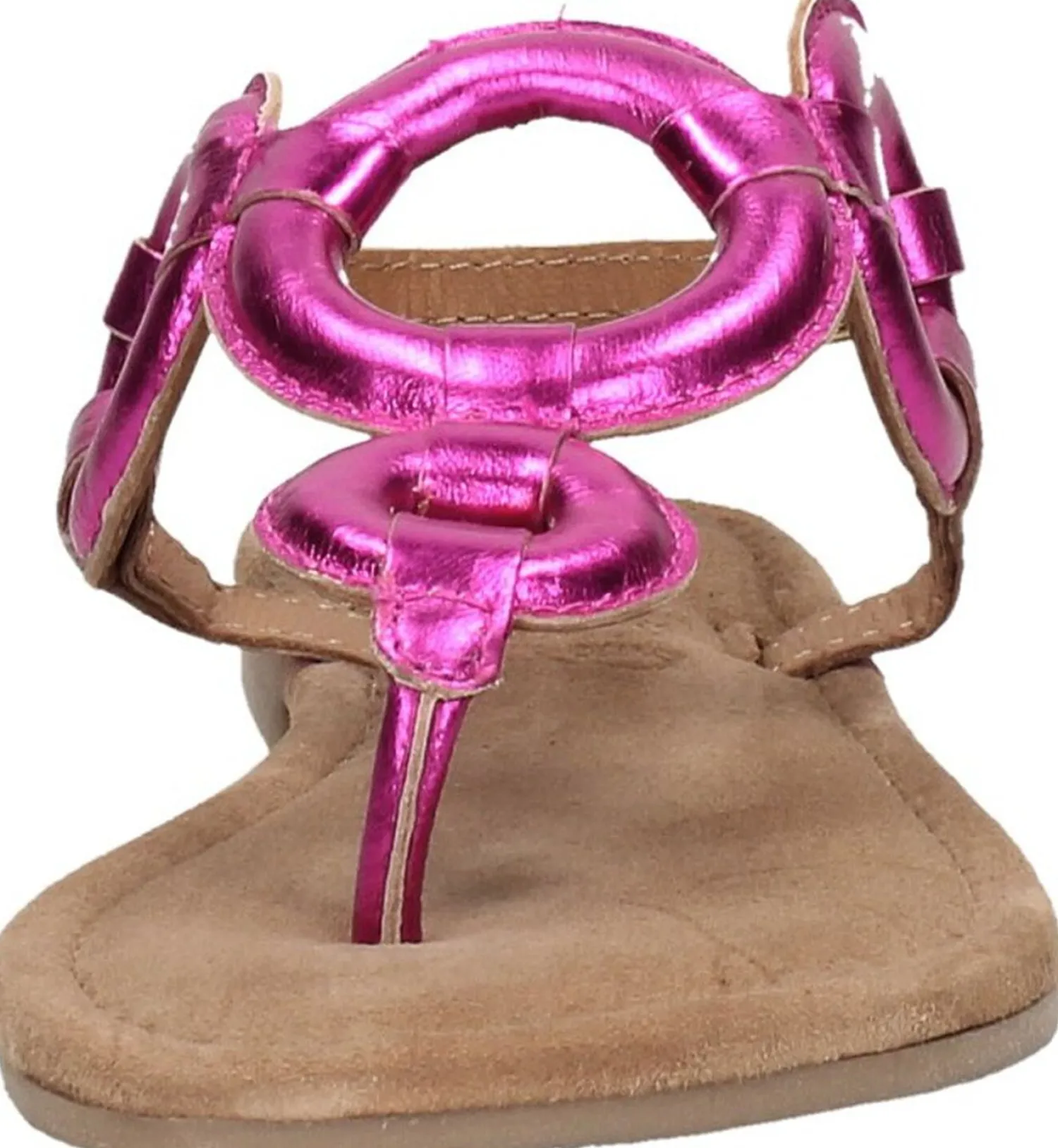 Lazamani Sandalen Plat Fuchsia Hot