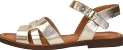 Red Rag Sandalen Plat Goudkleur Best
